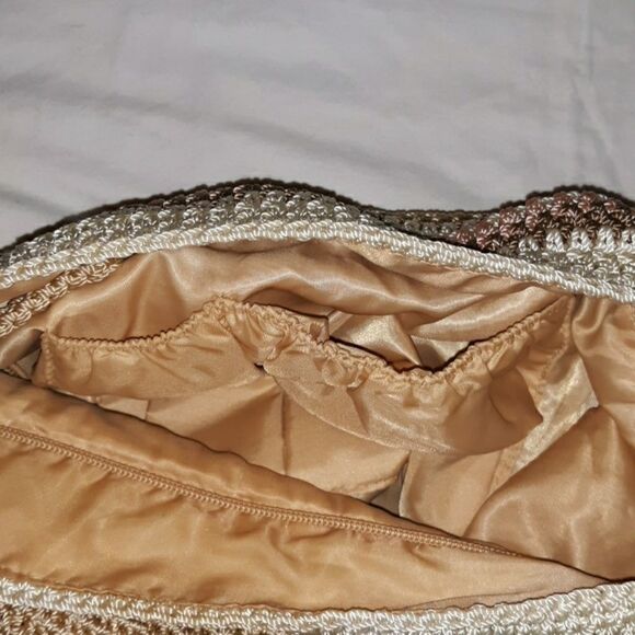 The Sak Large Woven Crocheted Shoulder Bag Purse - Picture 4 of 8